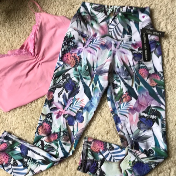 Crop Yoga Jogging Pants - Picture 2 of 8